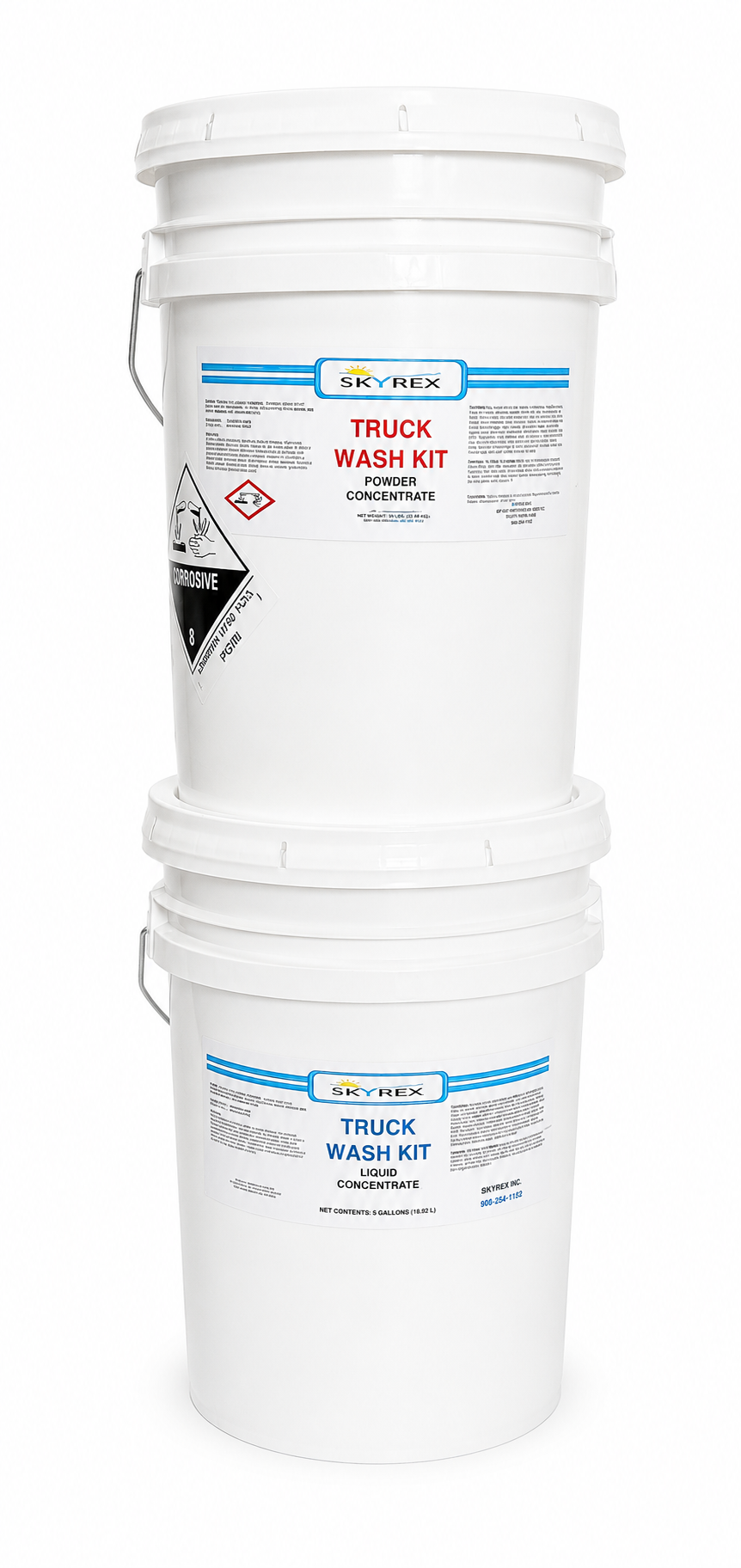 Truck Wash Kit (Liquid and powder pail)