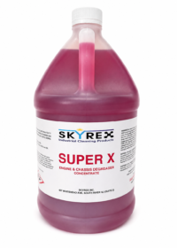 Skyrex Inc Super-X Degreaser White Background