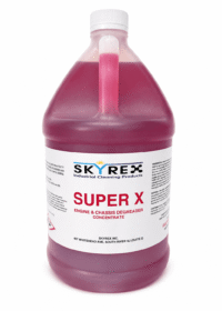Skyrex Inc Super-X Degreaser White Background
